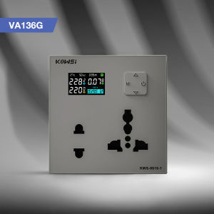 เต้าเสียบไฟฟ้ากระแสสลับอัจฉริยะ (16A AC85-290V) พร้อมระบบการวัดพลังงานรองรับ Tuya การควบคุมมือถือสำหรับการเปิด/ปิดสวิตช์และการป้องกัน