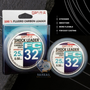 Senar Pancing Shock Leader Optima Fluorocarbon 100%