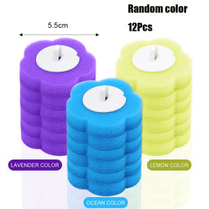 1Set Disposable Toilet Brush - Wc Brushes Holder Accessories - Long Handle Wall-mounted Wc Cleaning Tool Kit - With Replaceable Brush Head - For Toilet Home Bedroom Cleaning