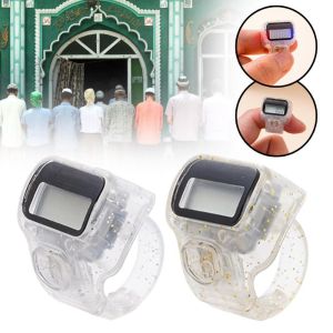 NOBLELYN Resettable Finger Counter LED Display Lightweight Electronic Tally Counter Portable Modern Islamic Tasbih Handheld Clicker Daily Prayer