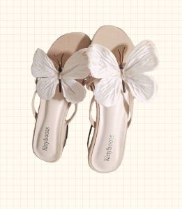 รองเท้าผีเสื้อ Princess ส้นนิ้วครึ่ง เลือกสีได้ค่ะ