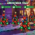 Solar Led Ground Lights Waterproof Color Changing Outdoor Pathway Garden Lawn Landscape Christmas Decor. 