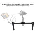 PULUZ PU369 Dual Handheld Grip Aluminum Tube Stabilizer. 