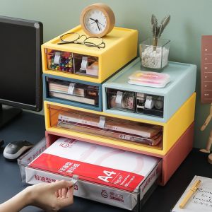 Dear Home ลิ้นชักตั้งโต๊ะ กล่องเก็บของอเนกประสงค์ กล่องลิ้นชักเก็บของ กล่องพลาสติก กล่องลิ้นชัก