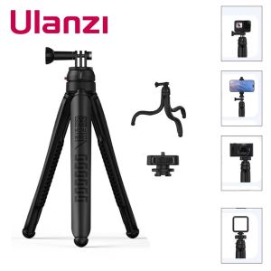 ULANZI JJ01 Go-Quick II 360 Rotate Flexible Tripod Stick Quick Release Mount for GoPro Insta360 DJI Action Camera