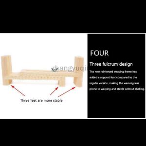 [COD] zhangyuqing Creative Practical Rope Braiding Tool Hand-knitted Rope Rack For Bracelets Necklaces DIY Handcraft Rope Knitting Fixing Tools