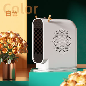 Mini Electric Heater Portable Home Heating Fan Fast Heating Warm Fan 220V Desktop Fan for Winter Household Bathroom Student Dormitory Low Noise Warm Air Blower
