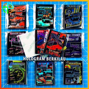 (isi 20 lmbr) Setiker bus Hologram Graftac anti air Stiker bus tunggal jaya Stiker bus kids panda Stiker basuri stiker bus mania Stiker Mobil Bus stiker bus asli