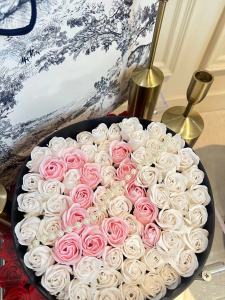 Bunga Mawar Kotak angka/huruf kue ulang tahun bunga kotak hadiah hadiah untuk pacar hadiah ulang tahun