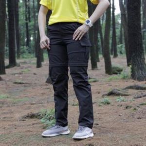 Celana Sambung Pria Wanita Celana Gunung Cargo Sambung 2 in 1 Celana Outdoor Quickdry Outfrai Slimfit