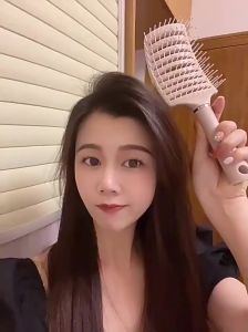 Lược Bán Nguyệt Chải Đầu Gỡ Rối Tóc Tạo Kiểu Làm Phồng Chân Tóc - Lực Gỡ Rối Massage Da Đầu Phukienprocare