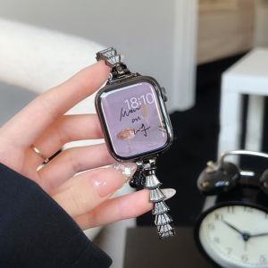 Luxury Strap Compatible for Apple Watch Series 12 UItra 4 11 10 SE3 8 7 6 49/45/44/38/40/41/46/42mm