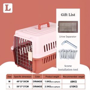 ️【SG Stock】Pet Carrier Cat Carrier Pet Travel Cage Kucing Beg Cat Flight Carrier  For Outdoor Use Travel Box