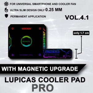 LUPICAS COOLING PAD HEATSINK CHAMBER PENDINGIN SMARTPHONE MAGNETIC PAD VOL.4 MODEL KAMERA BESAR
