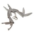 【High Quality+in Stock】Portable MINI Stainless Steel Multi Tool Pocket Multifunctional Tool for Travel Foldable Multipurpose Plier Multitool Keychain Screwdriver with Led Light. 