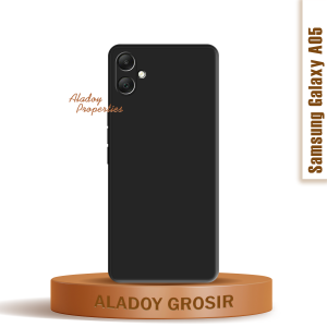 Softcase Samsung A05 Case Black Matte Premium Casing