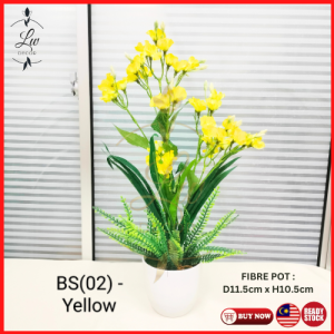 LWDECOR Bunga Hiasan Bunga Orkid Hiasan Rumah BUNGA SPRAY bunga hiasan dalam rumah orkid hiasan siap gubah home decor