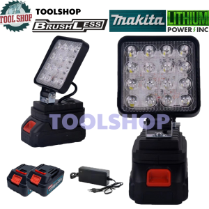 Đèn Led POWEX 21V công suất 30W Pin phổ thông 16 bóng Led chiếu sáng liên tục 8h có thể gập và xoay tùy chỉnh