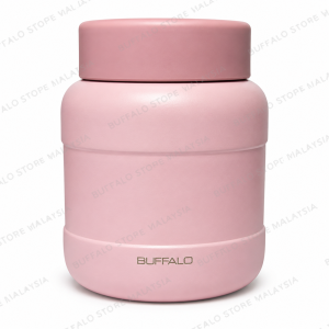BUFFALO 1.1 / 0.8L / 0.6L  Thermal Food Jar with Spoon Double Wall Keep Warm Food Storage Jar 牛头牌1.1L食物保温壶配有汤匙 双层保温壶