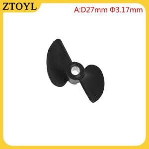 ZTOYL Mô hình thuyền điều khiển từ xa cánh quạt hai cánh CW cánh quạt trục thuyền P40 bằng nylon
