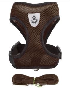 Pet Harness and Leash Vest Style Rope Construction adjustable pet harness walking leash set for daily walks and supervised outdoor trips for Cats Dogs and Pet Owners Pet Care