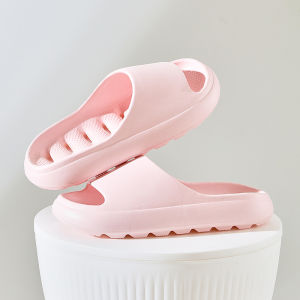 [Free Shipping] Hotel And Home Slippers With Drainage Holes Quick-Drying Summer Bath Slippers For Women Soft And Elastic Slippers For Couples MenS Slippers