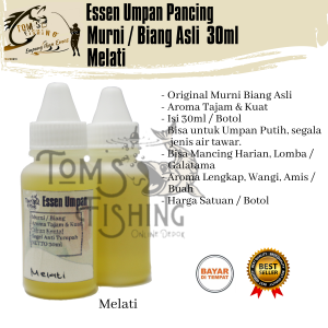 Essen Umpan Pancing Murni Biang 30ml (Amis/ Wangi) Murah - Toms Fishing