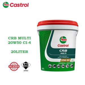 MINYAK CASTROL CRB MULTI 20W50 CI-4 20L PAIL