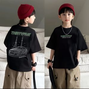 Baju Kaos Anak Usia Tanggung 8-16 Tahun Serial Mobil Tokyo Driff Gambar Kekinian