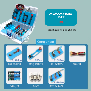 Science kit Electrical systems Experiment kit P5 School Science Eletric Circuit set Educational experiment STEM