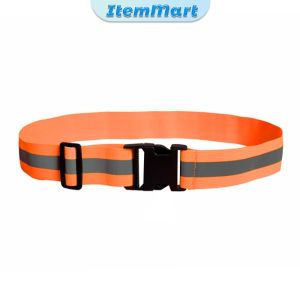 ItemMart Reflective Bands for Running Cycling Reflector Vest Garterized Belt