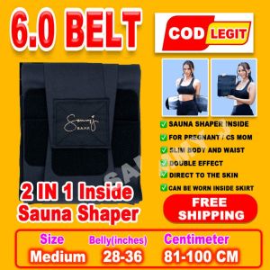 Local Stock SAMMY J 6.0Slim Belt Original Sweat Belt Postpartum Recovery Aid Corset Compression Waist Sculpting