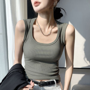 Camisole Slimming Bottom Shirt/t-shirt Skin-friendly Fashion Soft and Skin-friendly Comfort