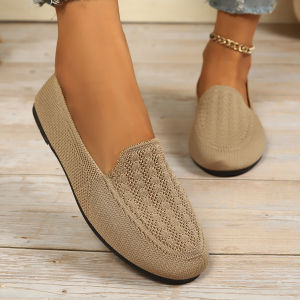 [Free Shipping] 2026 Summer New Plus Size WomenS Casual Comfortable Hollow Out Simple Fashionable Slip-On Shoes One Size Fits All