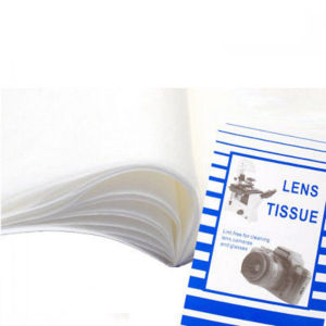 [Ready Stock] 100 Sheets 10*15cm Camera Lens Cleaning Paper Lens Wiping Tissue MUHWA Microscope & Camera Lens White