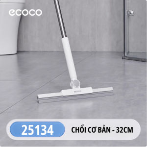 Cây lau kính ECOCO silicon 32cm 42cm 52cm thế hệ mớiChổi gạt sàngạt nước xoay 180 độ cán dài dễ dàng vệ sinh đa năng