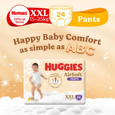 Huggies Airsoft Pants XXL 24S - Packaging may vary