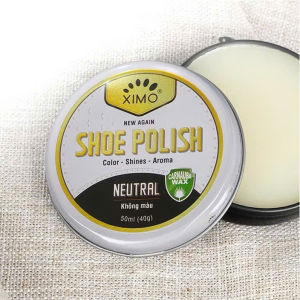 Xi đánh giày dạng sáp Shoe Polish XIMO giúp sáng bóng 50ml