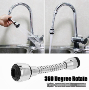 4 in 1 Kitchen Faucet Multi-purpose 360° Rotation Stainless Faucet Kitchen Wall Mount Bathroom Sink Basin Faucet Stainless Steel Faucet