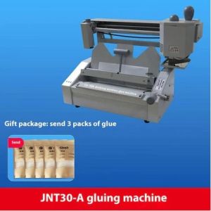 A4 Automatic Electric Hot Melt Glue Binding Machine Office Document Book Binder With Glue Pellets