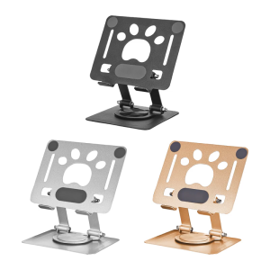 Portable Laptop Stand Foldable Support Base Notebook Stand Bracket 360 Degree Rotatable Laptop Computer Cooling Bracket