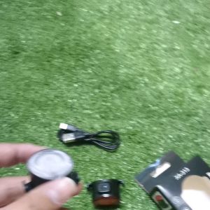 ไฟหน้าไฟหลัง จักรยาน แบบชาทไฟ แบบยางรัด