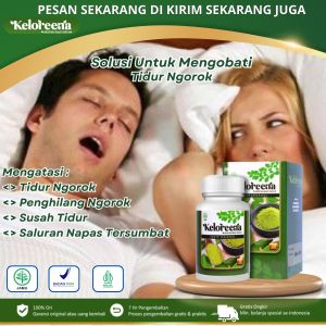 Keloreena - Obat Tidur Ngorok Menghilangkan Ngorok Saat Tidur Sleep Apnea Susah Tidur