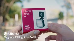 Ulanzi IN07 Magnetic LED Video Light for Insta360 Go Ultra
