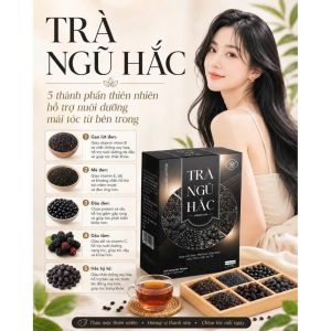 ✅ Trà Ngũ Hắc Mộc Tâm Hộp 20 Gói [Chính Hãng Cao Cấp] ✅ Mọc tóc nhanh khỏe giảm rụng tóc đen tóc tự nhiên an toàn