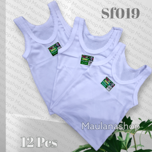 LUSINAN Singlet Anak Agree Sf019 | Kaos Dalam Anak Perempuan Katun List Renda Meresap Keringat Premium Quality