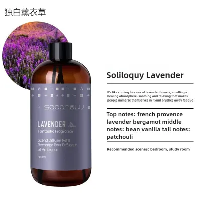 【Local Delivery 】500ML Essential Oil Diffuser Refill large Bottle Capacity Reed Diffuser Refill Aromatherapy refill Home Air Freshener Oil Scent fire-free Hotel & Perfume