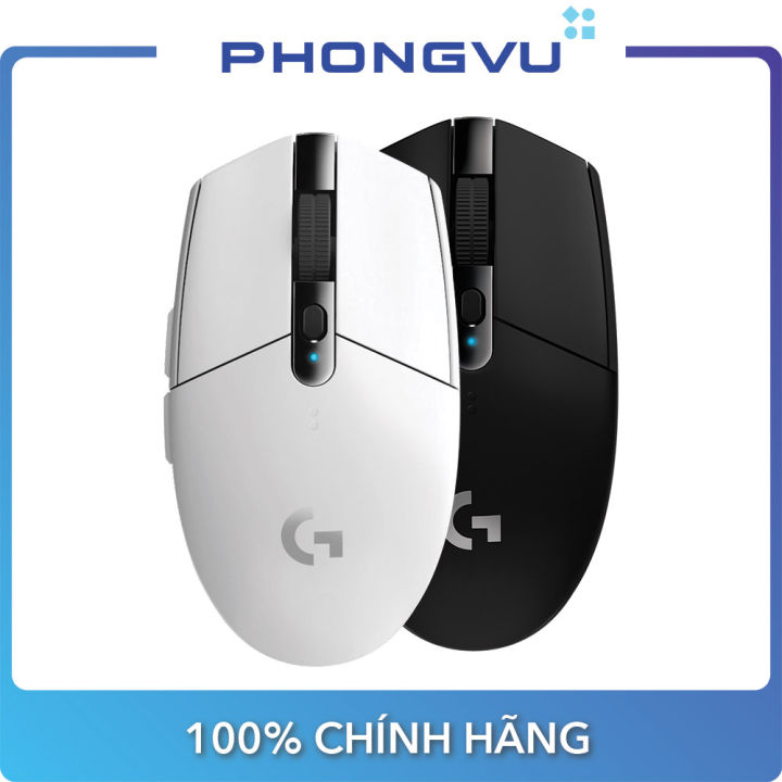 Chuột chơi game Logitech G304 Wireless Gaming (Đen/Trắng) - Bảo hành 24 tháng