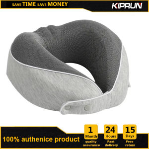 KIPRUN Neck Pillow Portable U-Shaped Travel Pillow Memory Foam Neck Support Adjustable Comfortable Travel Sleeping Neck Pillow