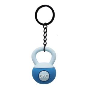 Tập thể dục lấy cảm hứng từ kettlebell Keychain độc đáo móc khóa thể thao Phụ kiện với kettlebell thiết kế cho hoạt động cá nhân
